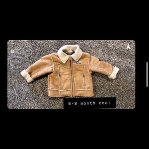 Infant/ Toddler 6-9month Tan  Coat